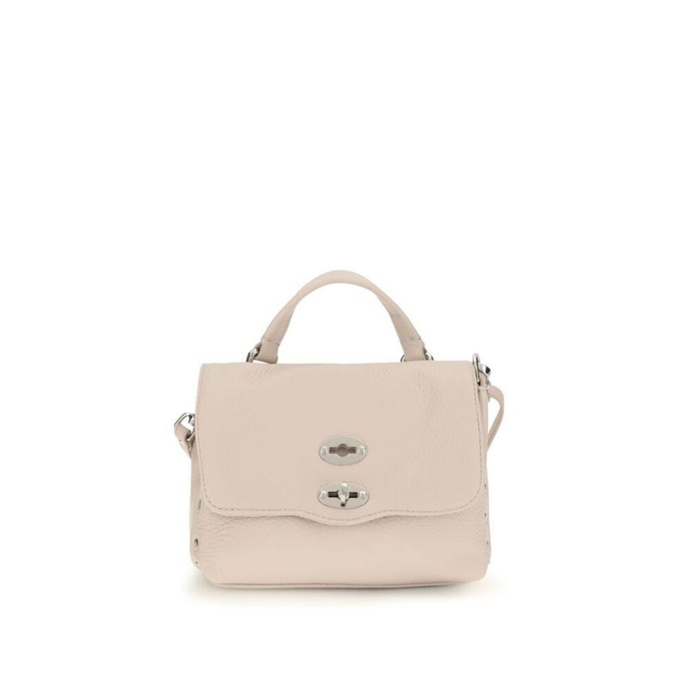 Zanellato White Calf Leather Bos Taurus Women's Handbag